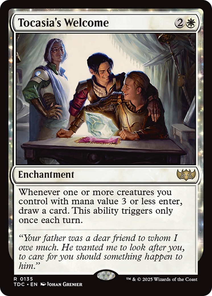 Tocasia's Welcome [Tarkir: Dragonstorm Commander] | PLUS EV GAMES 