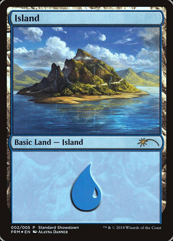 Island (Alayna Danner) [Standard Showdown Promos] | PLUS EV GAMES 