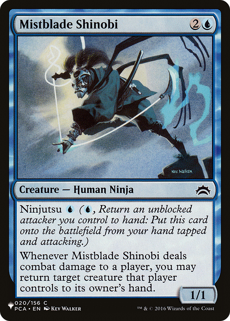 Mistblade Shinobi [The List Reprints] | PLUS EV GAMES 