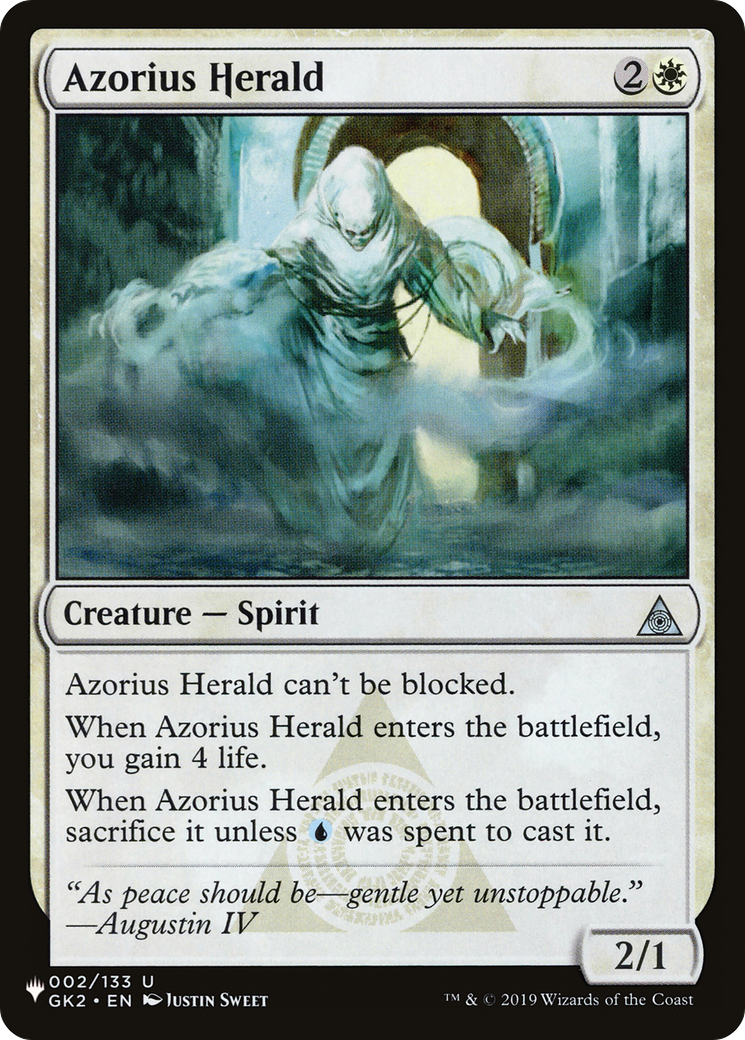 Azorius Herald [The List Reprints] | PLUS EV GAMES 