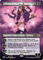 Liliana of the Dark Realms (Borderless) [Secret Lair Drop Series] | PLUS EV GAMES 