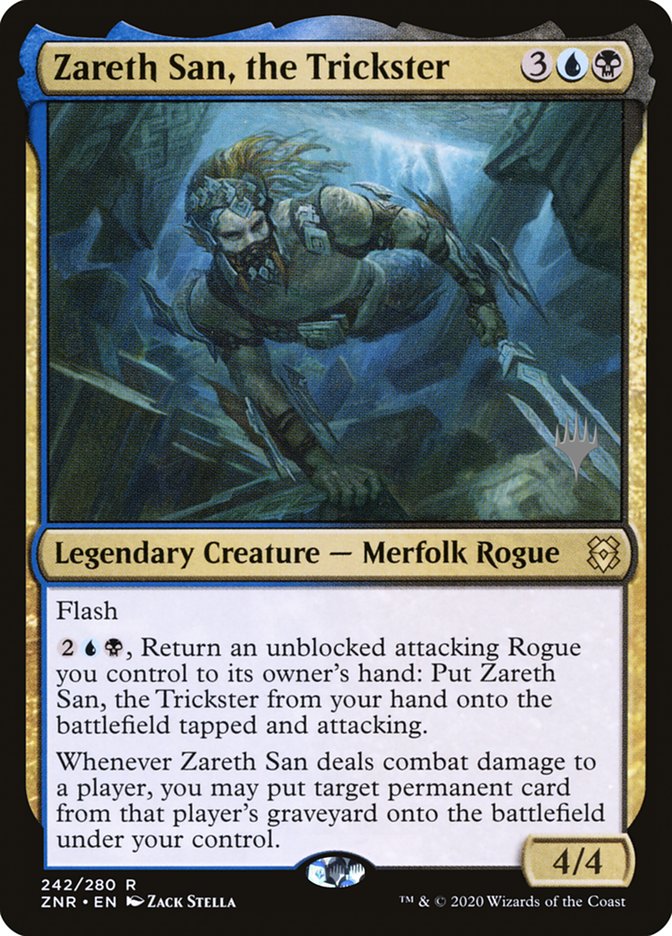 Zareth San, the Trickster (Promo Pack) [Zendikar Rising Promos] | PLUS EV GAMES 