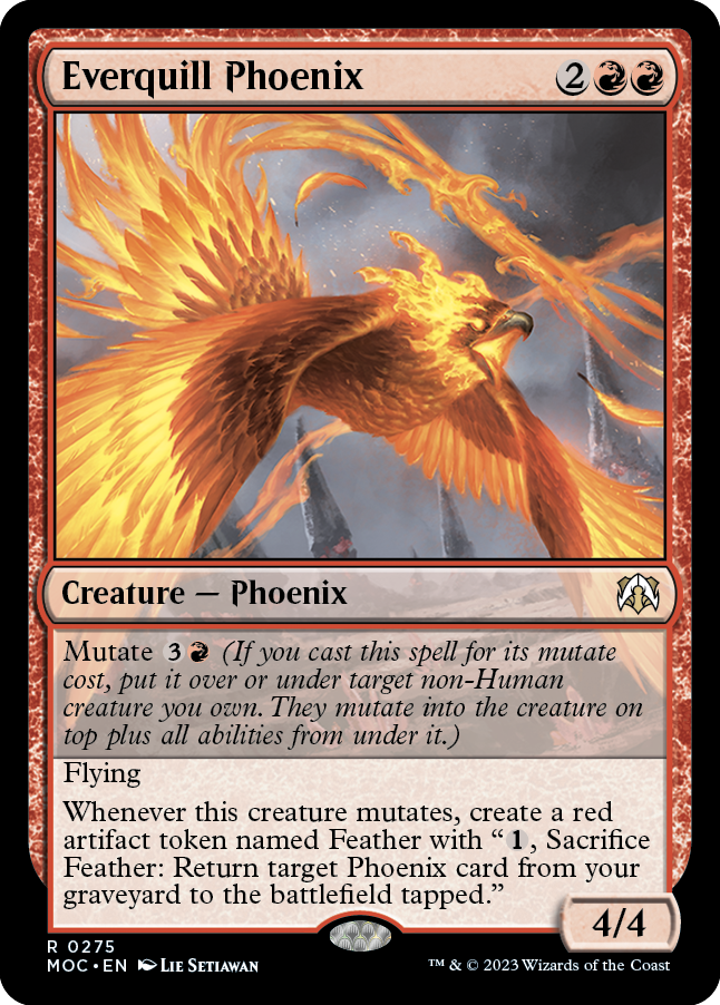 Everquill Phoenix [March of the Machine Commander] | PLUS EV GAMES 