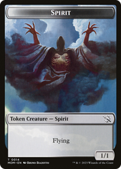 Elemental (02) // Spirit (14) Double-Sided Token [March of the Machine Tokens] | PLUS EV GAMES 