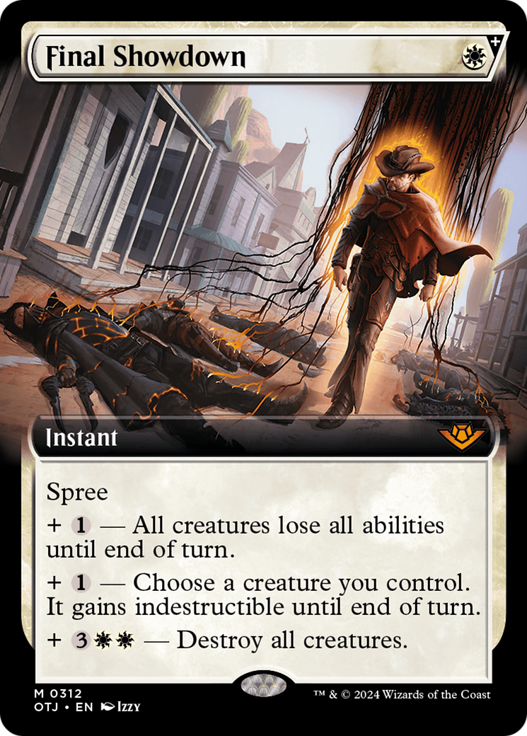 Final Showdown (Extended Art) [Outlaws of Thunder Junction] | PLUS EV GAMES 