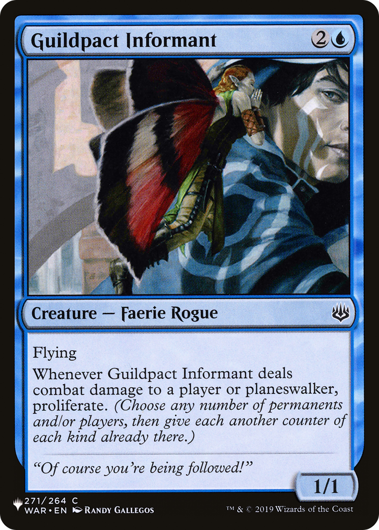 Guildpact Informant [The List Reprints] | PLUS EV GAMES 