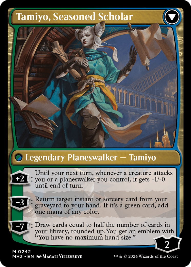 Tamiyo, Inquisitive Student // Tamiyo, Seasoned Scholar [Modern Horizons 3] | PLUS EV GAMES 