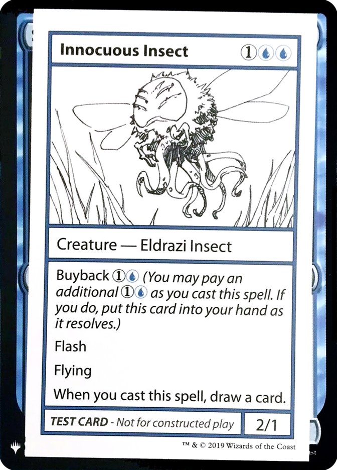 Innocuous Insect [Mystery Booster Playtest Cards] | PLUS EV GAMES 