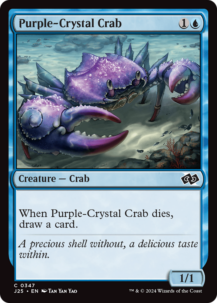 Purple-Crystal Crab [Foundations Jumpstart] | PLUS EV GAMES 