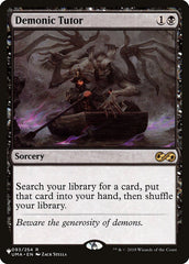 Demonic Tutor [The List] | PLUS EV GAMES 