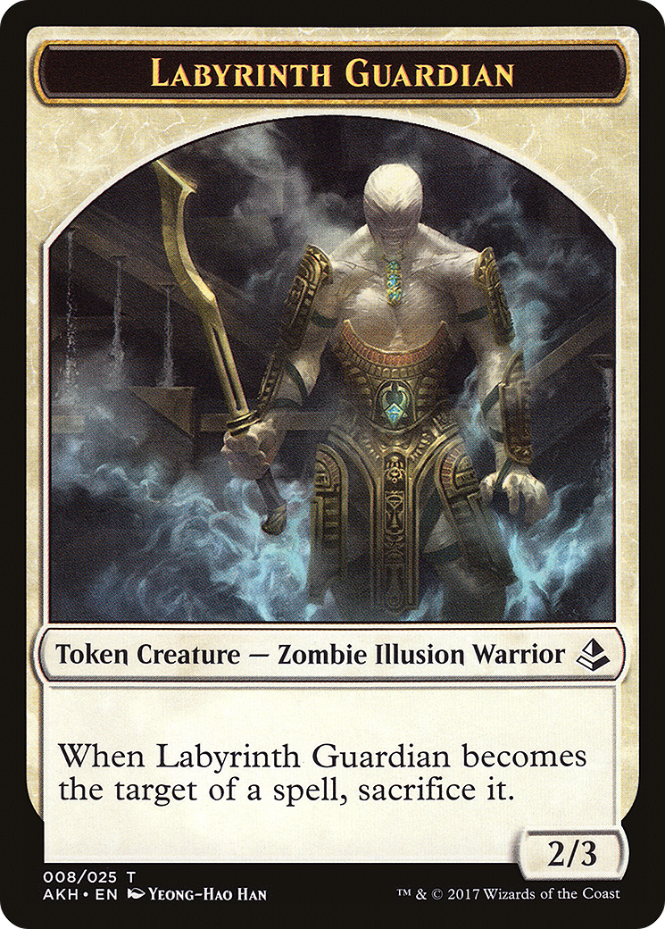 Labyrinth Guardian [Amonkhet Tokens]
