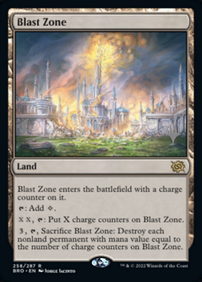 Blast Zone (Promo Pack) [The Brothers' War Promos] | PLUS EV GAMES 