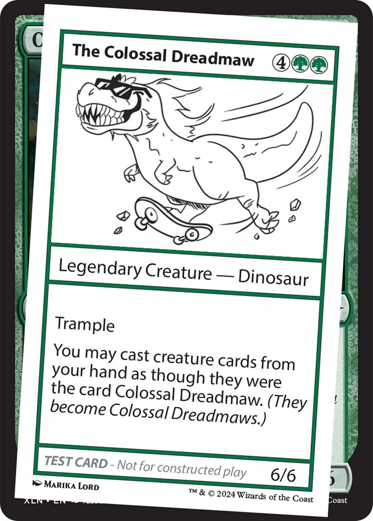 The Colossal Dreadmaw [Mystery Booster 2 Playtest Cards] | PLUS EV GAMES 