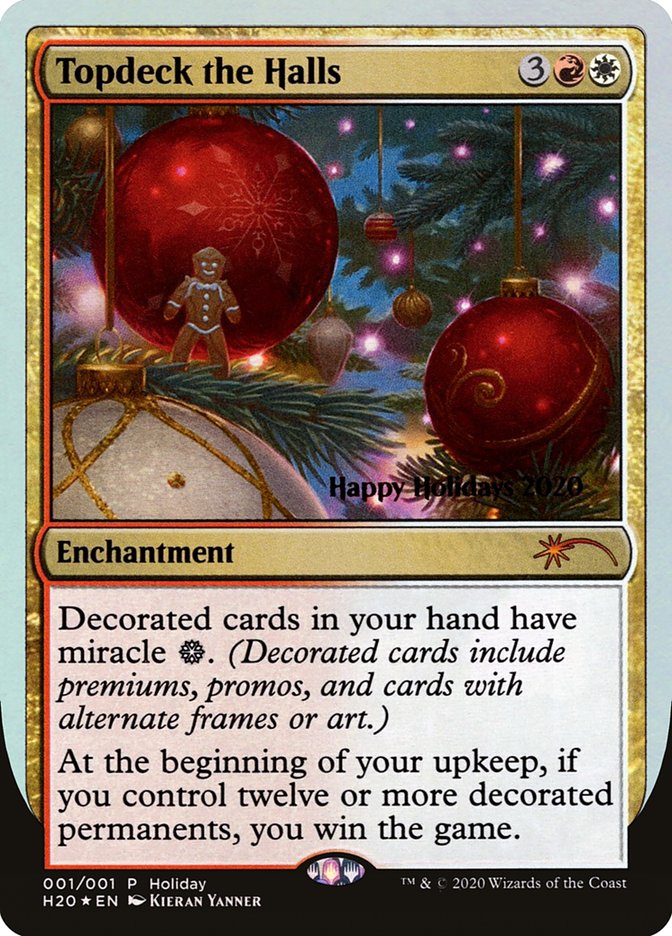 Topdeck the Halls [Happy Holidays] | PLUS EV GAMES 