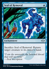 Seal of Removal (Foil Etched) [Modern Horizons 2] | PLUS EV GAMES 