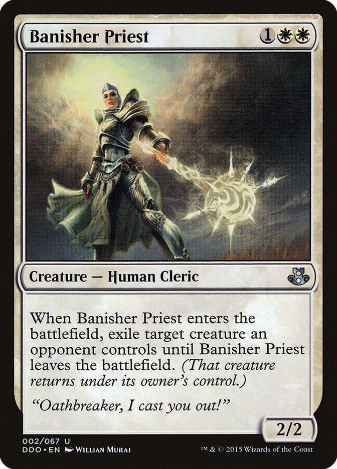 Banisher Priest [Duel Decks: Elspeth vs. Kiora] | PLUS EV GAMES 