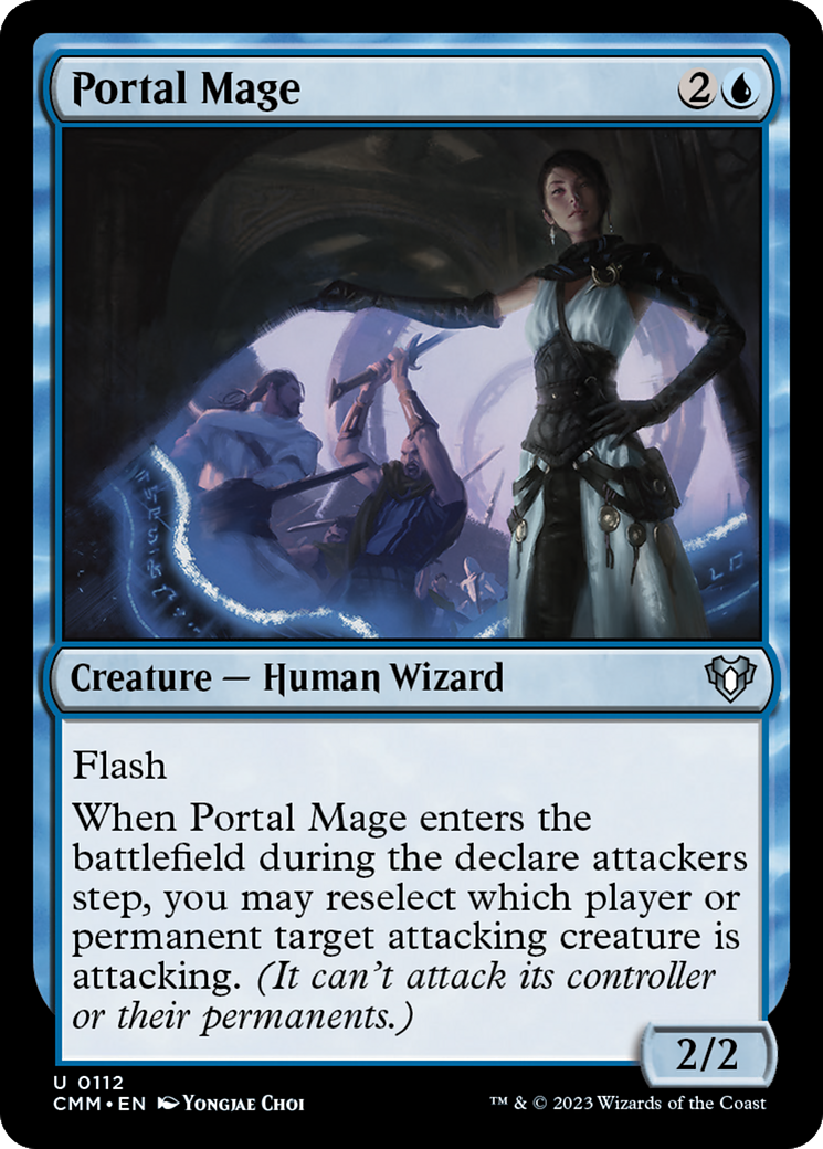 Portal Mage [Commander Masters] | PLUS EV GAMES 