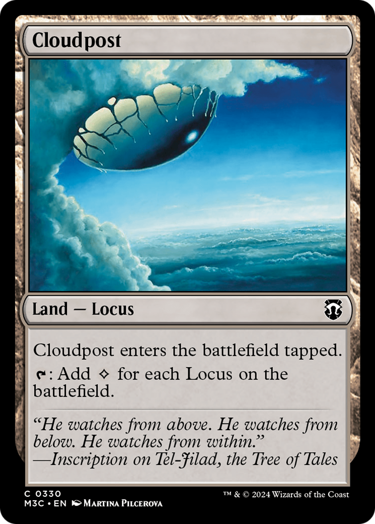 Cloudpost (Ripple Foil) [Modern Horizons 3 Commander] | PLUS EV GAMES 