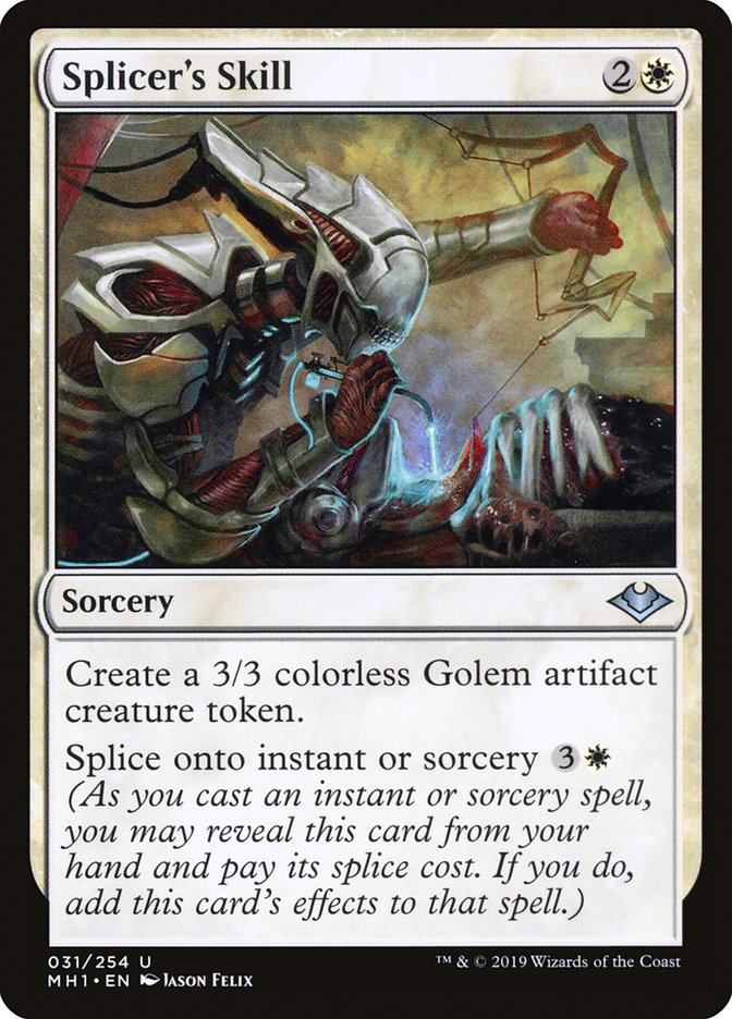 Splicer's Skill [Modern Horizons] | PLUS EV GAMES 