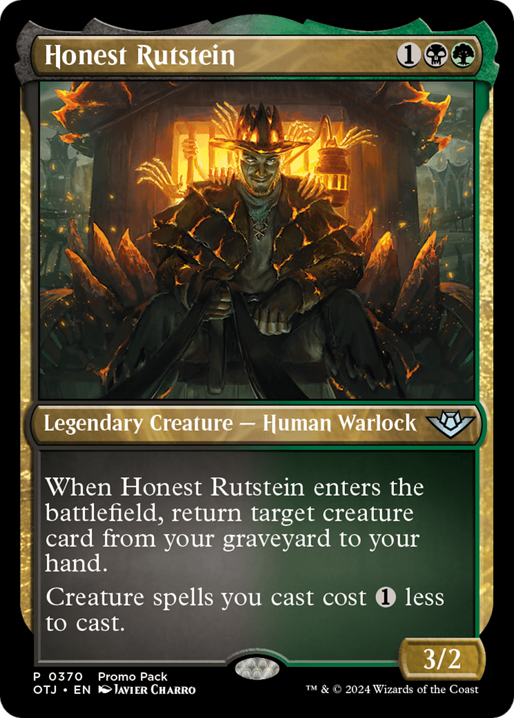 Honest Rutstein (Promo Pack) [Outlaws of Thunder Junction Promos] | PLUS EV GAMES 