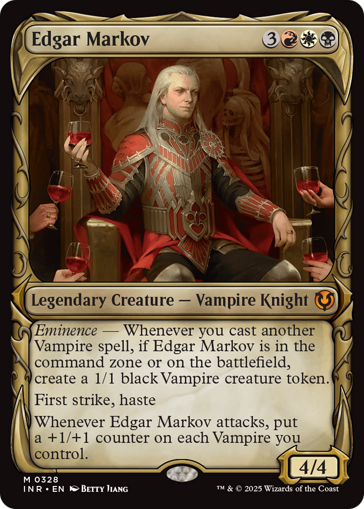 Edgar Markov (Showcase) [Innistrad Remastered] | PLUS EV GAMES 