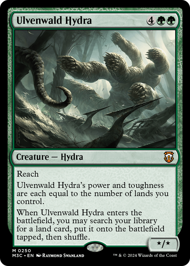 Ulvenwald Hydra (Ripple Foil) [Modern Horizons 3 Commander] | PLUS EV GAMES 