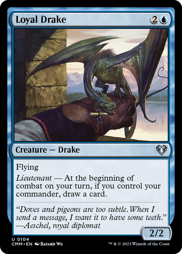 Loyal Drake [Commander Masters] | PLUS EV GAMES 