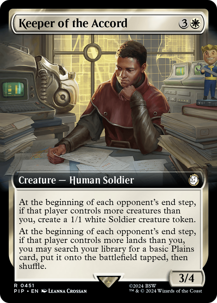 Keeper of the Accord (Extended Art) [Fallout] | PLUS EV GAMES 