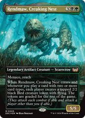 Rendmaw, Creaking Nest (Borderless) [Duskmourn: House of Horror Commander] | PLUS EV GAMES 