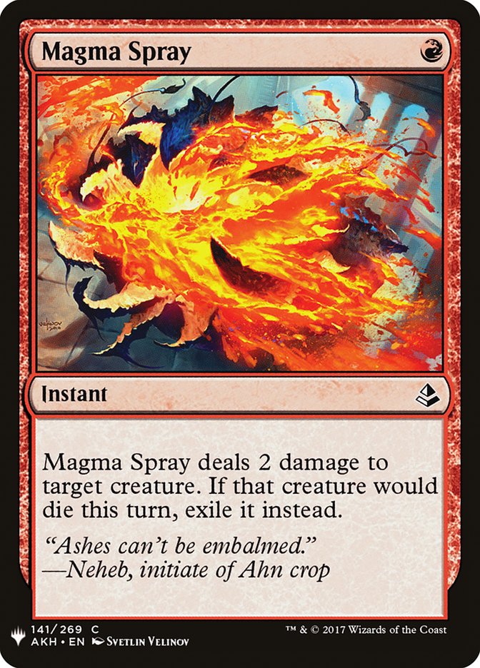 Magma Spray [Mystery Booster] | PLUS EV GAMES 