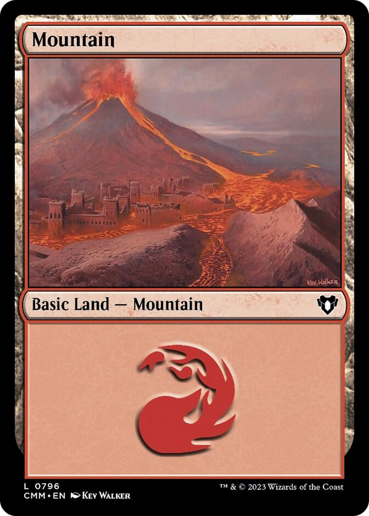 Mountain (796) [Commander Masters] | PLUS EV GAMES 