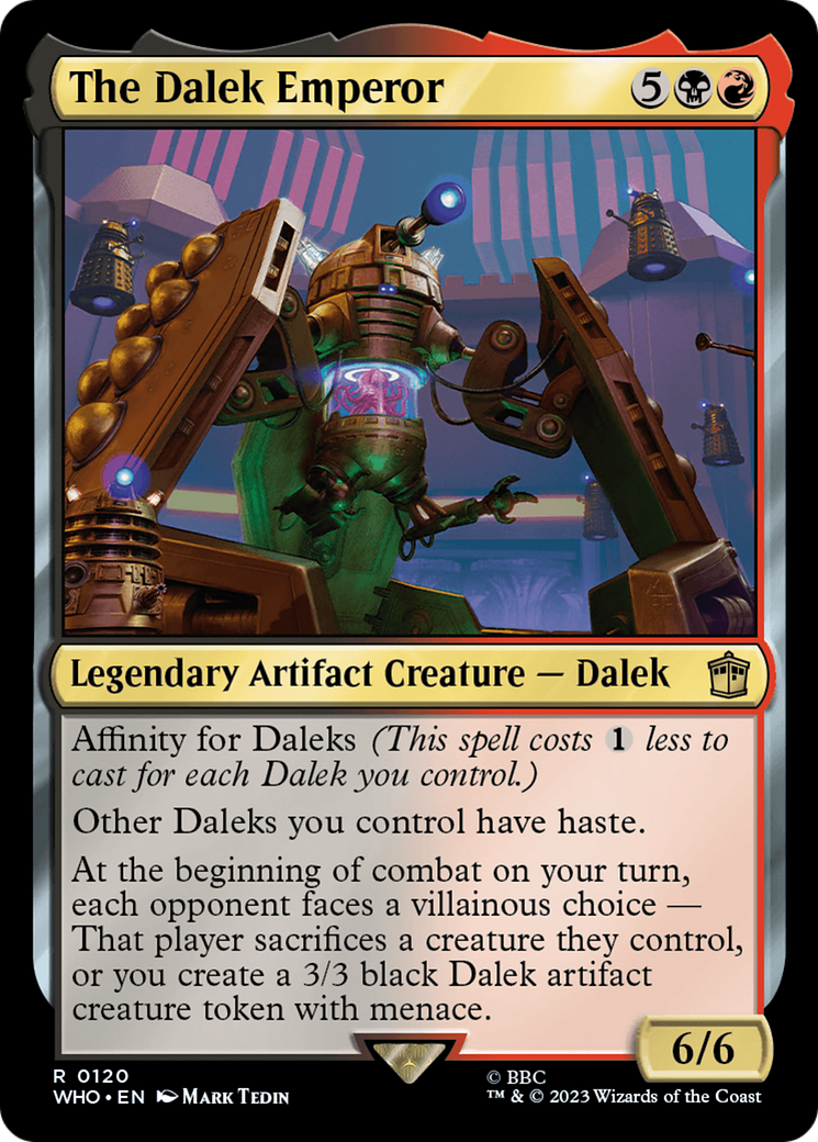 The Dalek Emperor (Extended Art) [Doctor Who] | PLUS EV GAMES 