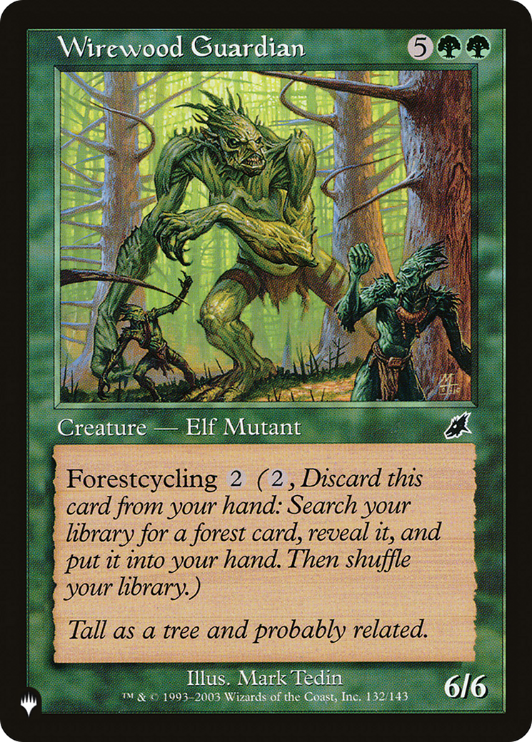 Wirewood Guardian [The List Reprints] | PLUS EV GAMES 