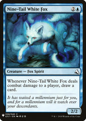 Nine-Tail White Fox [Mystery Booster] | PLUS EV GAMES 