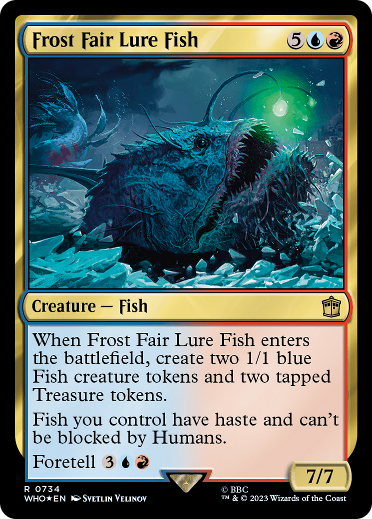 Frost Fair Lure Fish (Surge Foil) [Doctor Who] | PLUS EV GAMES 