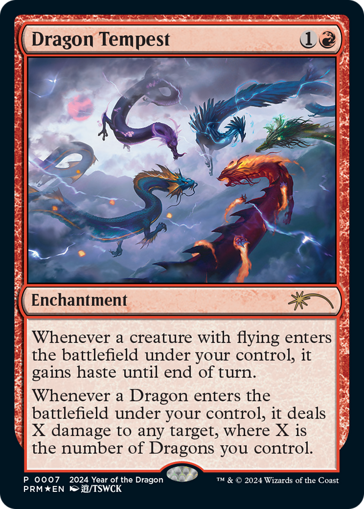 Dragon Tempest (Year of the Dragon 2024) [Standard Showdown Promos] | PLUS EV GAMES 