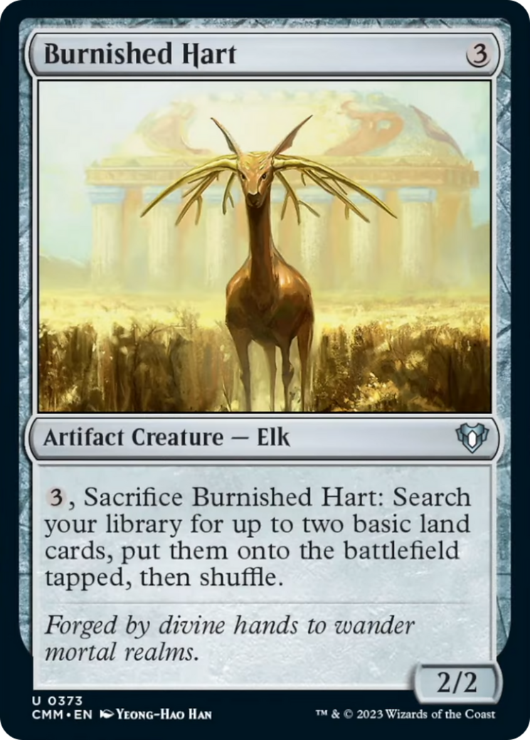 Burnished Hart [Commander Masters] | PLUS EV GAMES 