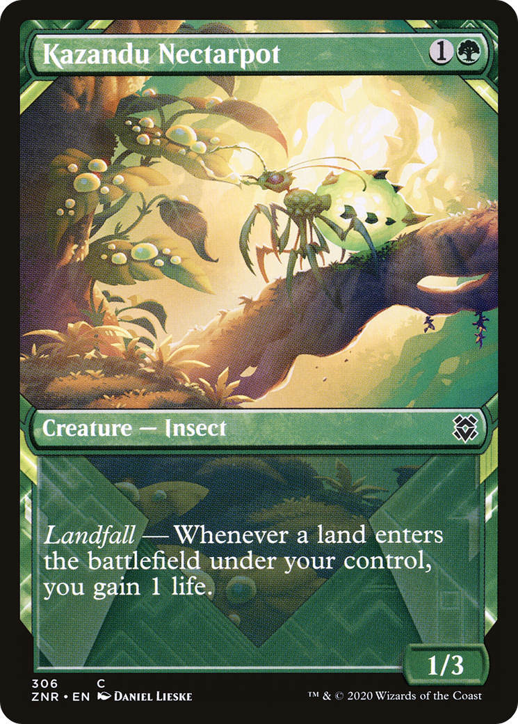 Kazandu Nectarpot (Showcase) [Zendikar Rising Extended Art]