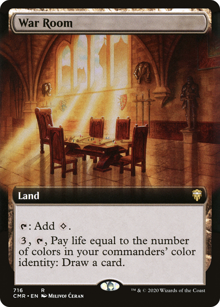 War Room (Extended) [Commander Legends Extended]