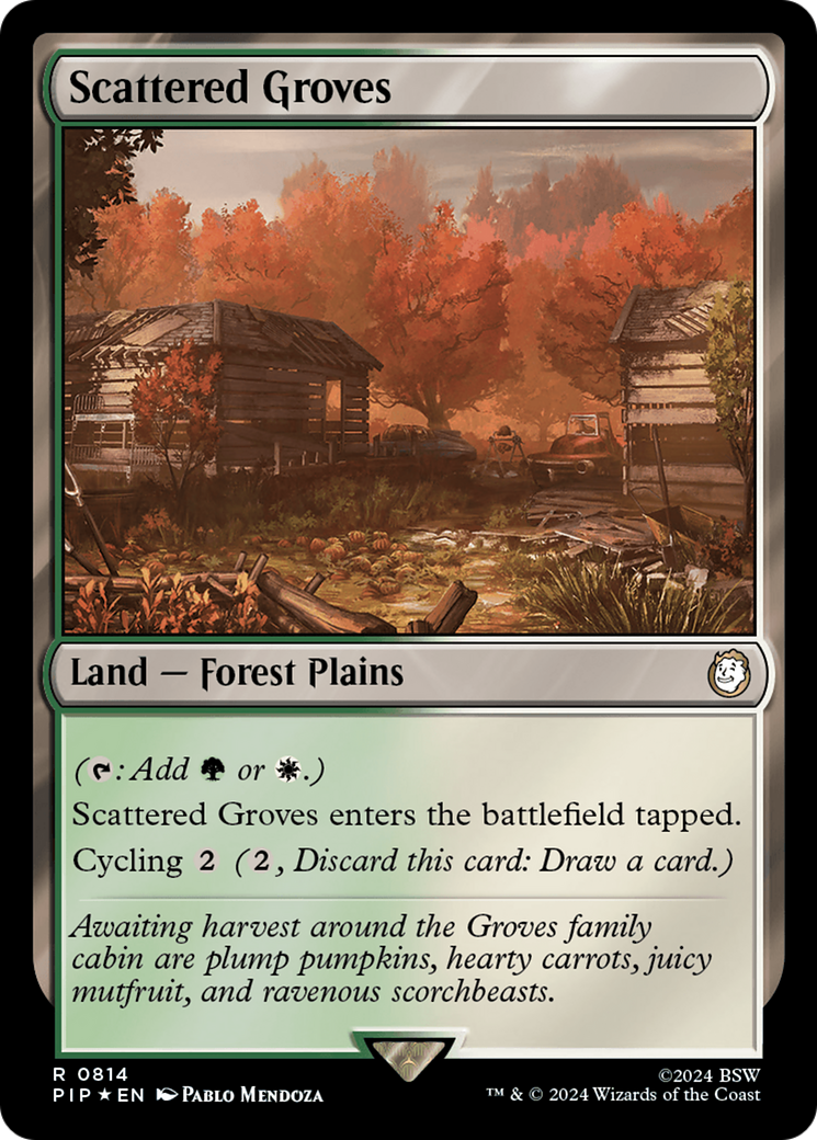 Scattered Groves (Surge Foil) [Fallout] | PLUS EV GAMES 