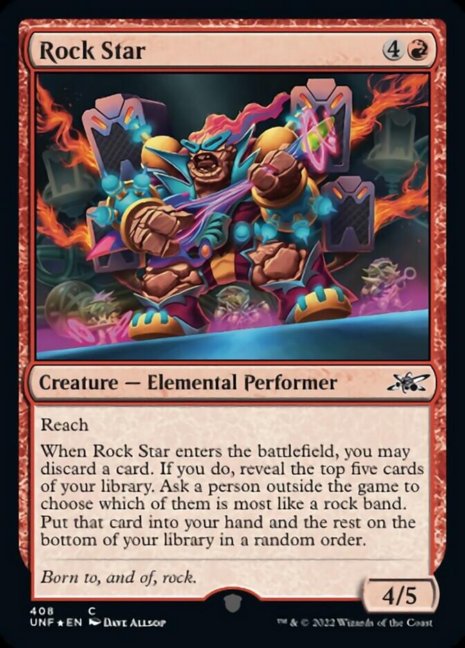 Rock Star (Galaxy Foil) [Unfinity] | PLUS EV GAMES 