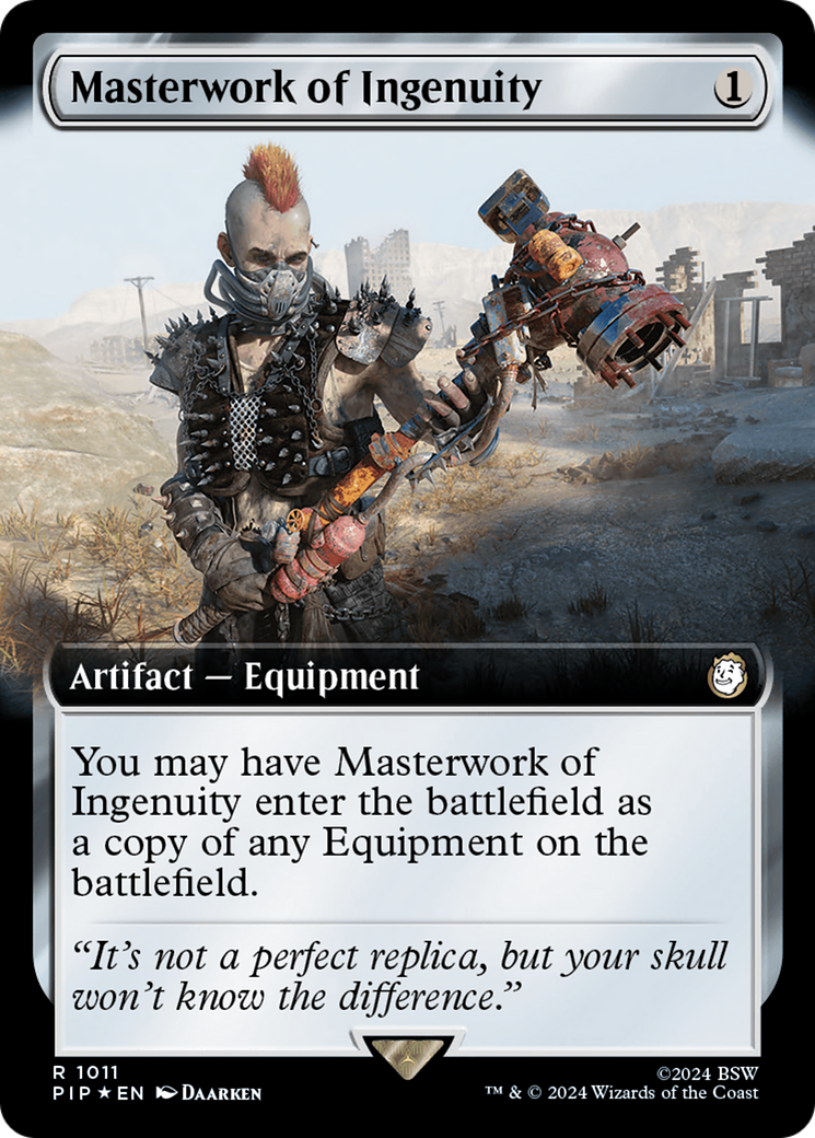 Masterwork of Ingenuity (Extended Art) (Surge Foil) [Fallout] | PLUS EV GAMES 