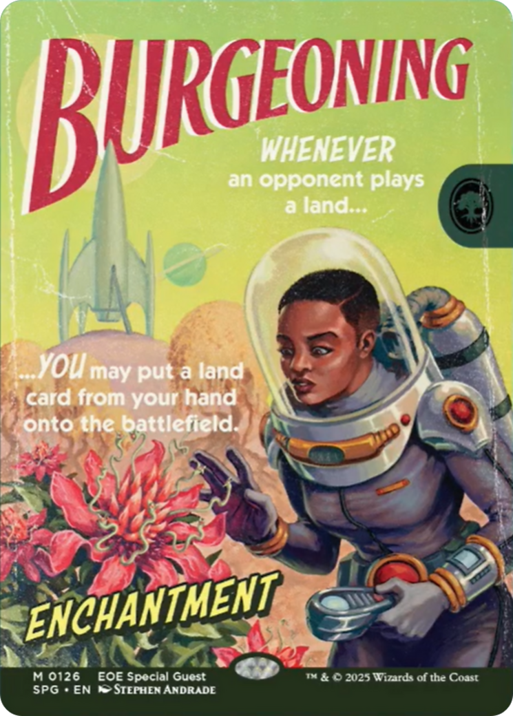 Burgeoning (Showcase) [Edge of Eternities Special Guests] | PLUS EV GAMES 