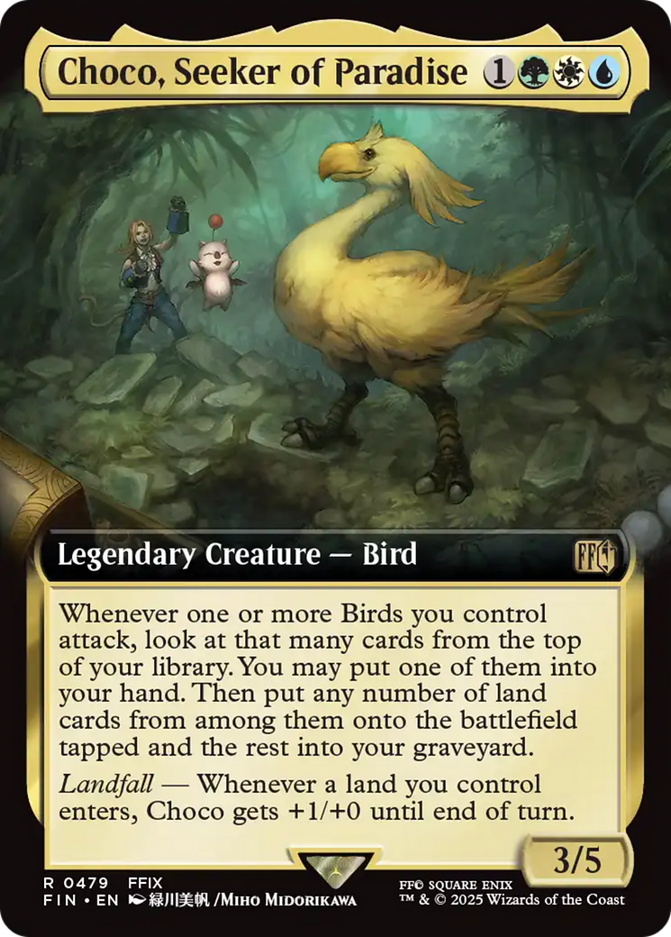 Choco, Seeker of Paradise (Extended Art) [FINAL FANTASY] | PLUS EV GAMES 