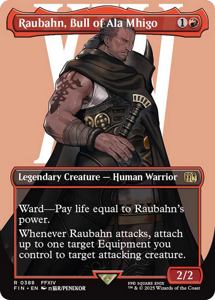Raubahn, Bull of Ala Mhigo (Borderless) [FINAL FANTASY] | PLUS EV GAMES 