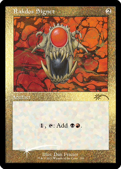 Rakdos Signet (Retro) (Foil Etched) [Secret Lair Drop Series] | PLUS EV GAMES 