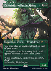 Dryad of the Ilysian Grove (Borderless) [Secret Lair Drop Series] | PLUS EV GAMES 