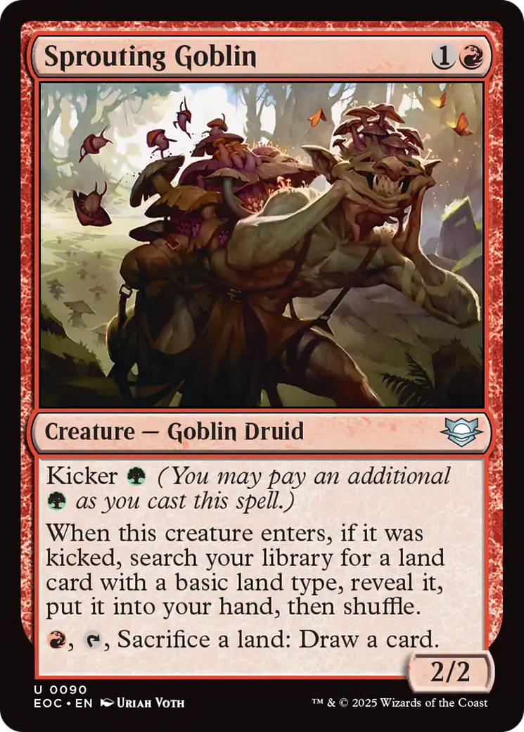 Sprouting Goblin [Edge of Eternities Commander] | PLUS EV GAMES 