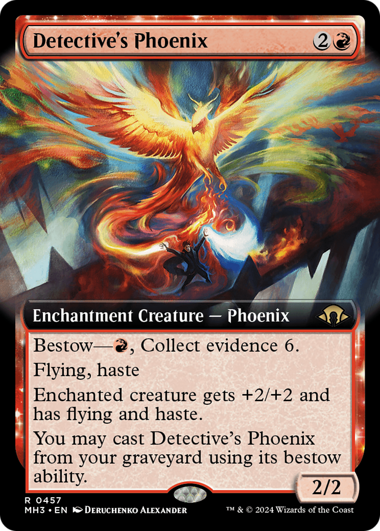 Detective's Phoenix (Extended Art) [Modern Horizons 3] | PLUS EV GAMES 