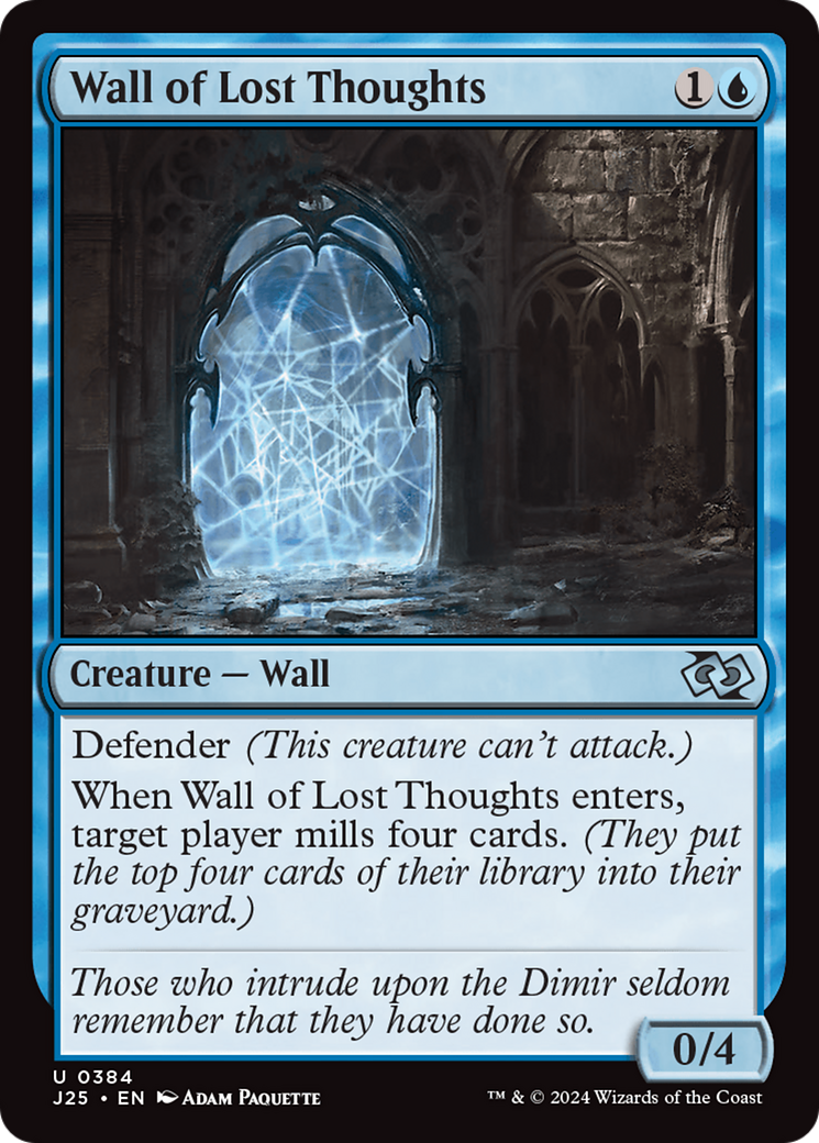 Wall of Lost Thoughts [Foundations Jumpstart] | PLUS EV GAMES 